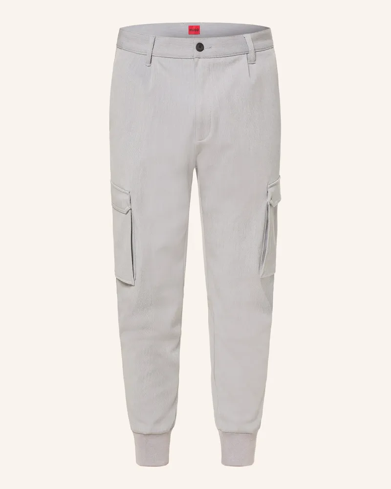 HUGO BOSS Cargohose GLAVIN Grau