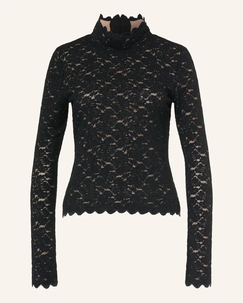 ba&sh Longsleeve Lanea schwarz Schwarz