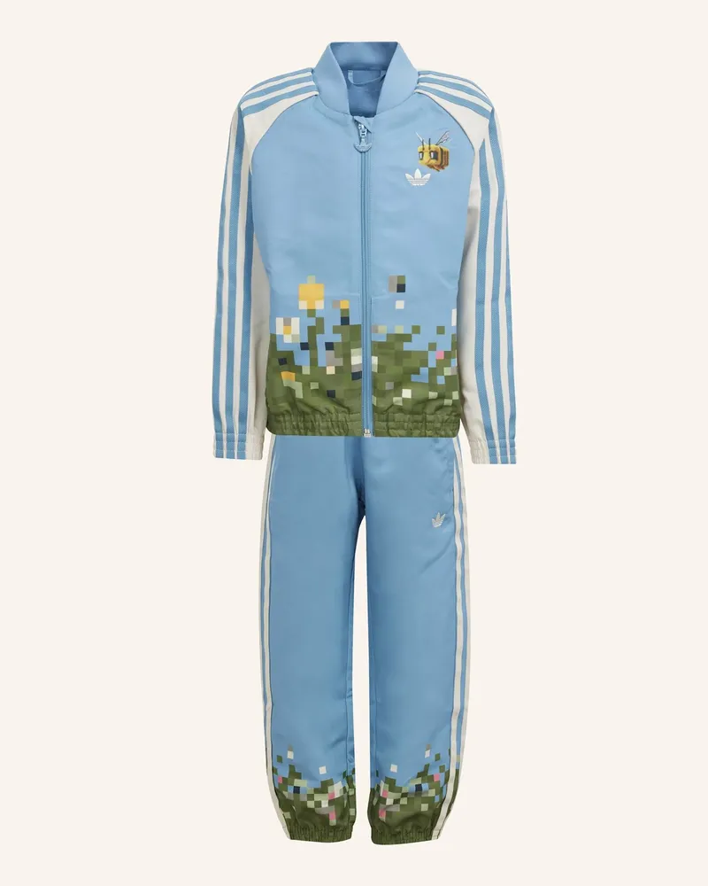 adidas ADIDAS ORIGINALS X MINECRAFT TRAININGSANZUG Weiss