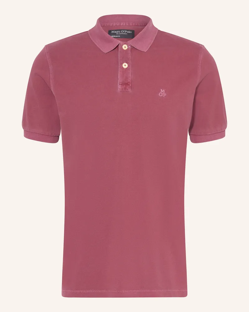 Marc O'Polo Piqué-Poloshirt rot Dunkelrot