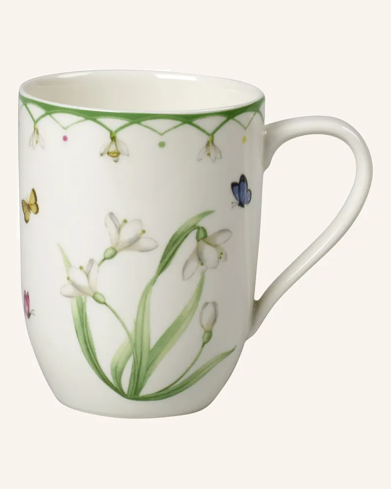 Villeroy & Boch Becher Mit Henkel Colourful Spring gruen Grün