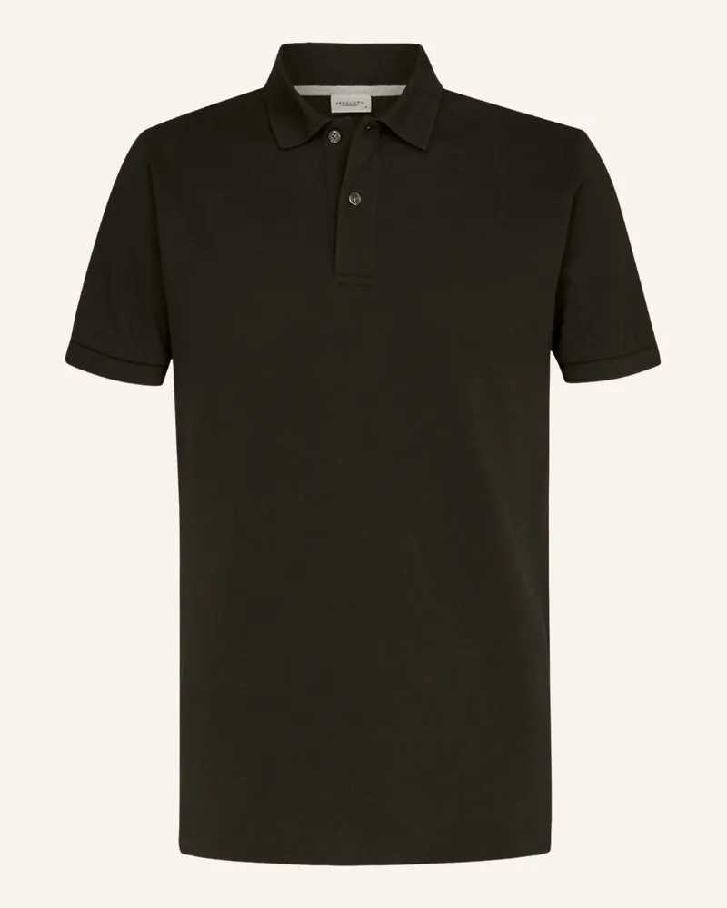 Profuomo Polo Kurzarm gruen Dunkelgrün
