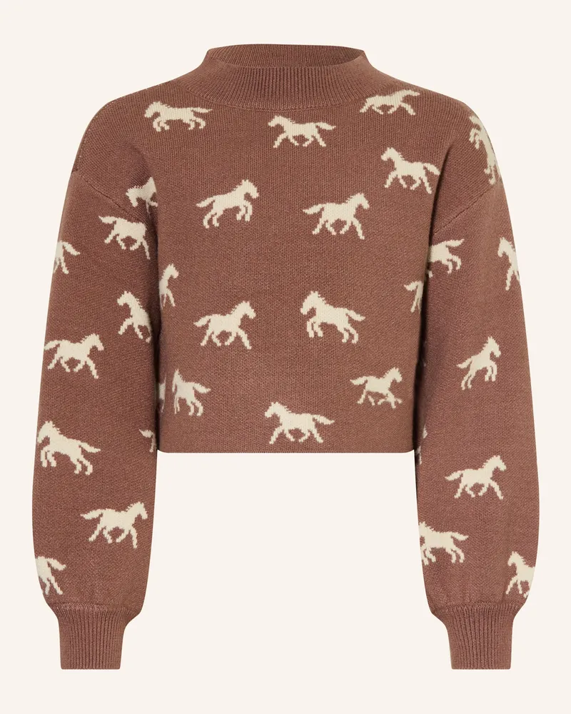 S.Oliver Pullover braun Braun