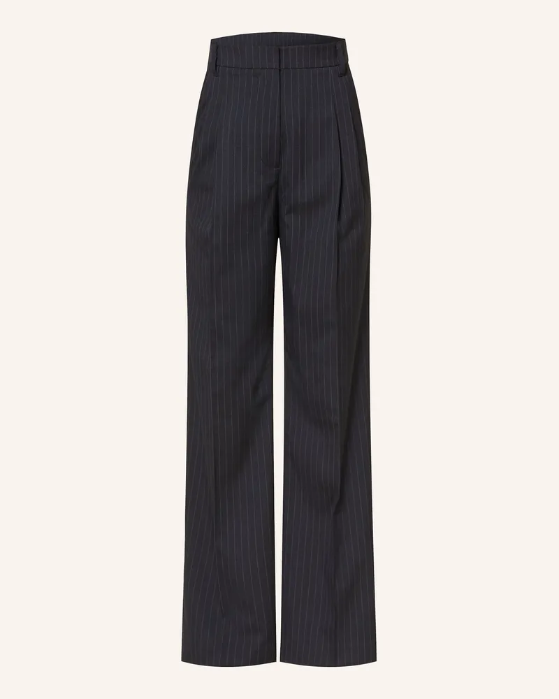 Mrs & HUGS Marlenehose blau Dunkelblau