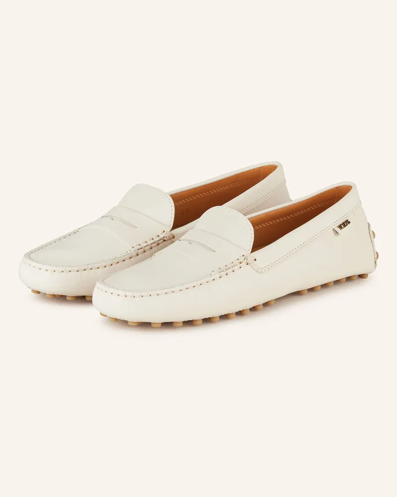 TOD'S Penny-Loafer weiss Creme