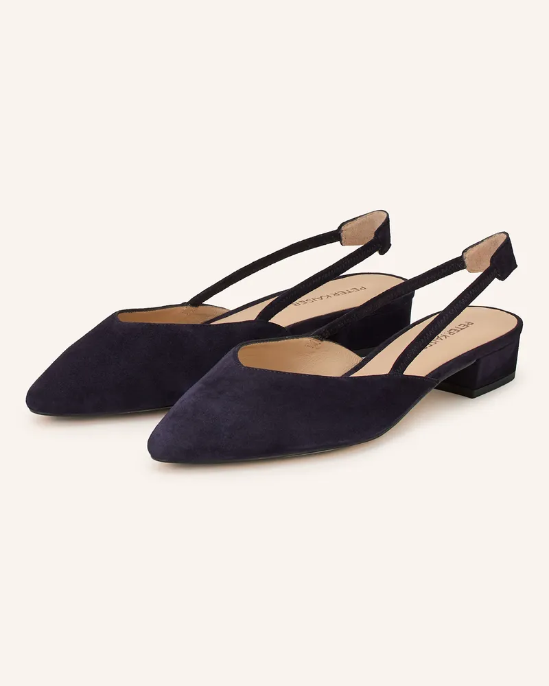 Peter Kaiser Slingpumps NAPOLI Dunkelblau