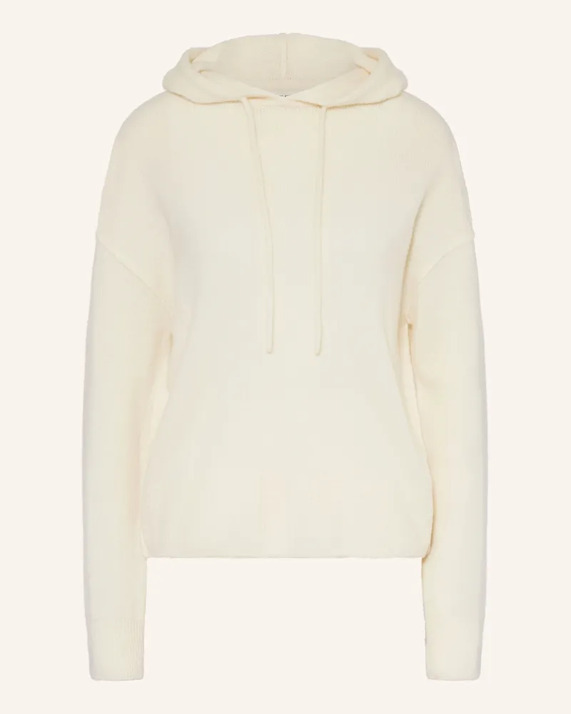 Marc O'Polo Strick-Hoodie weiss Ecru
