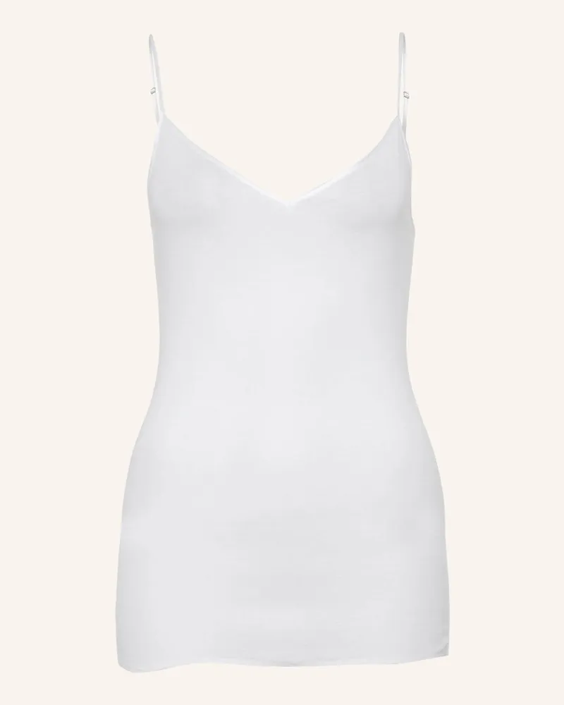 Hanro Top Cotton Seamless weiss White