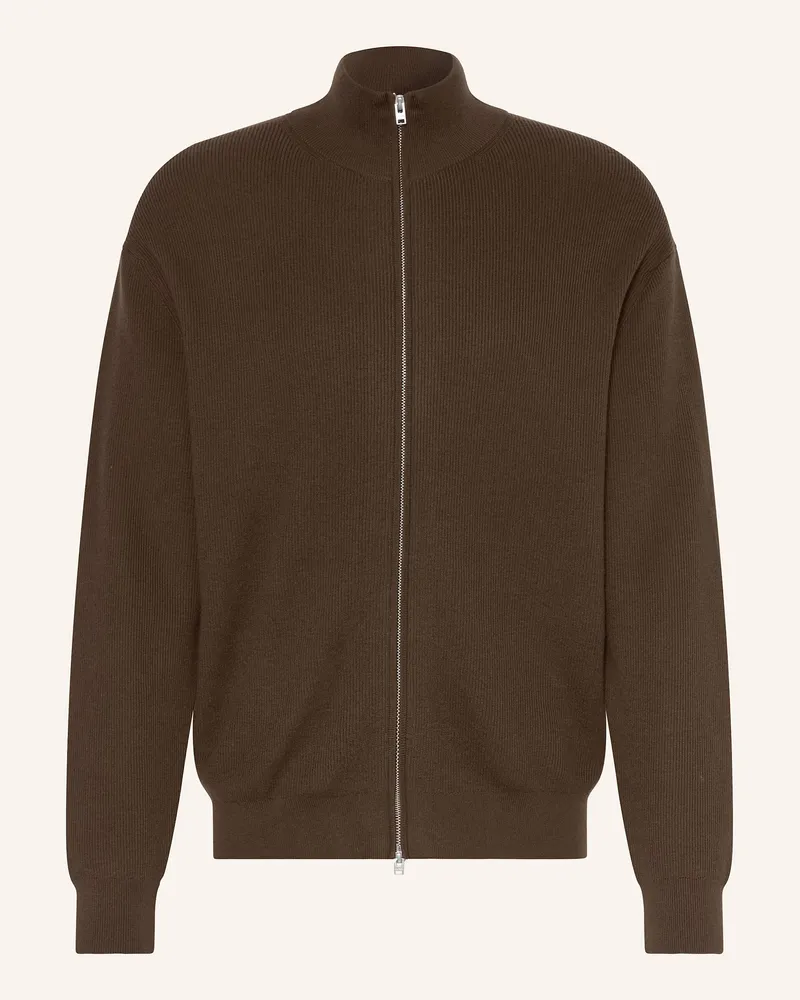 Closed Strickjacke Dunkelbraun