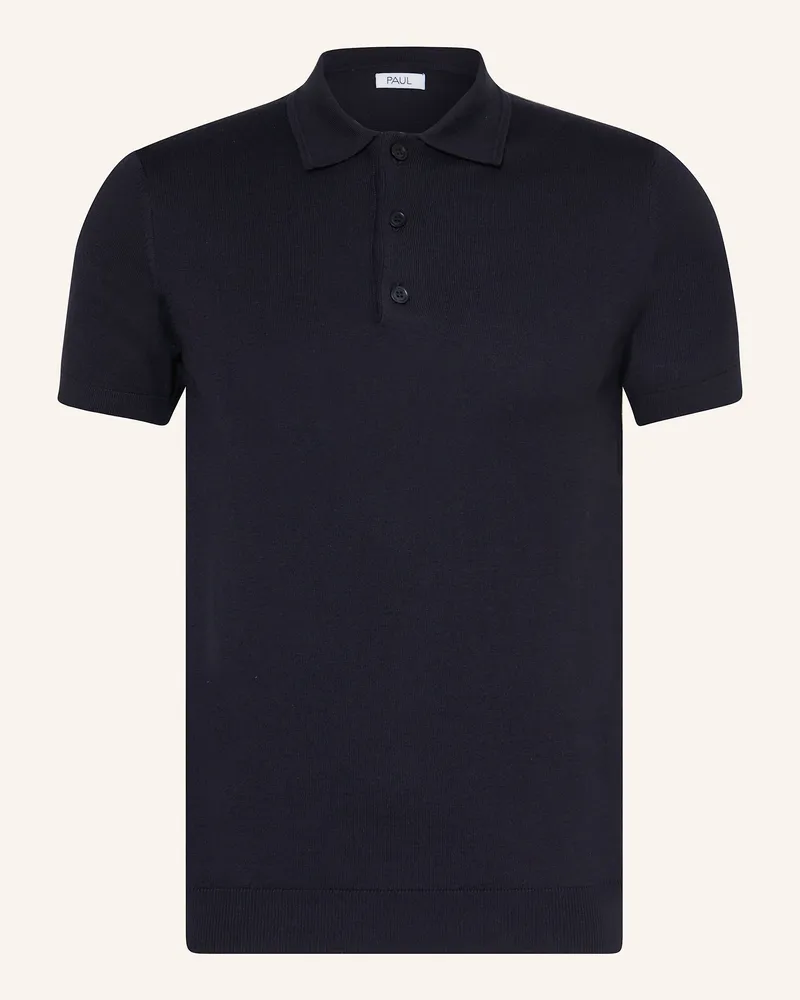 paul Strick-Poloshirt Dunkelblau