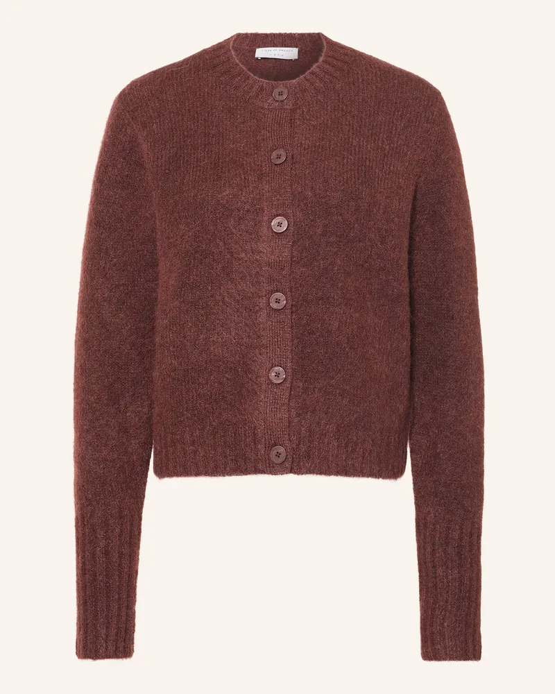 Tiger of Sweden Strickjacke Mit Mohair rot Dunkelrot