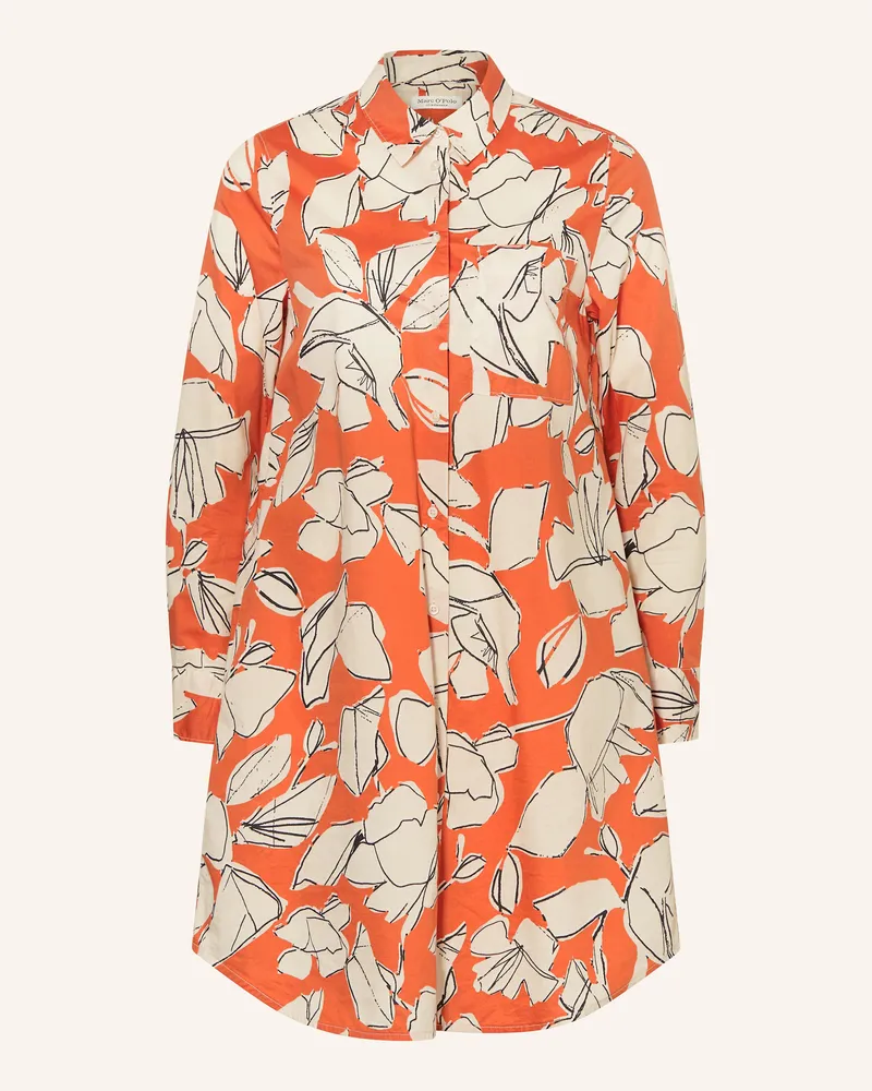 Marc O'Polo Hemdblusenkleid Rot
