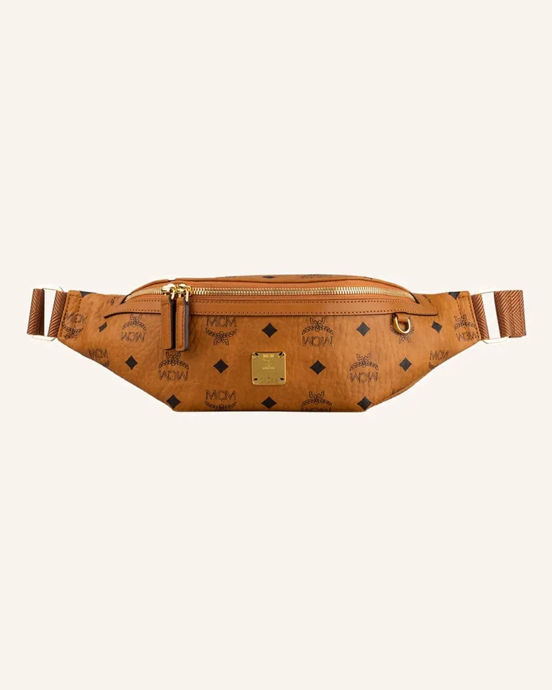 MCM Gürteltasche Cognac