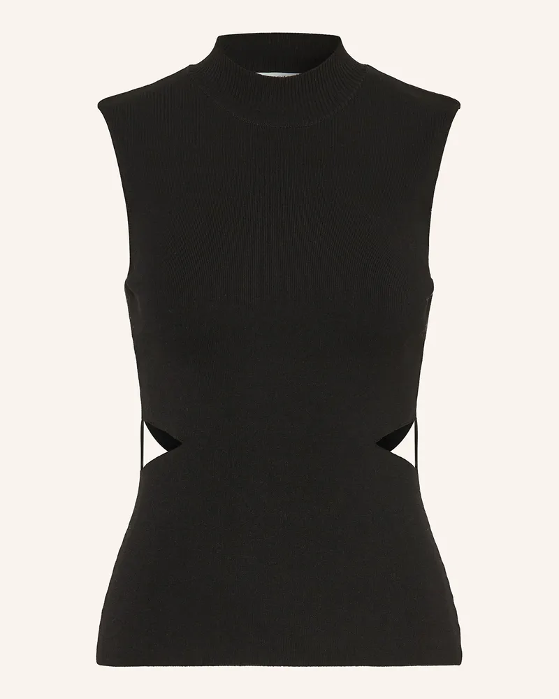 Gestuz Stricktop GZBRINNETT mit Cut-outs Schwarz