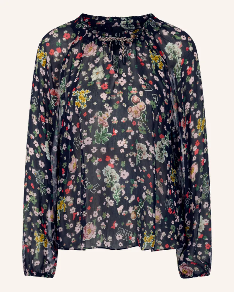 Marc Cain Bluse blau Dunkelblau