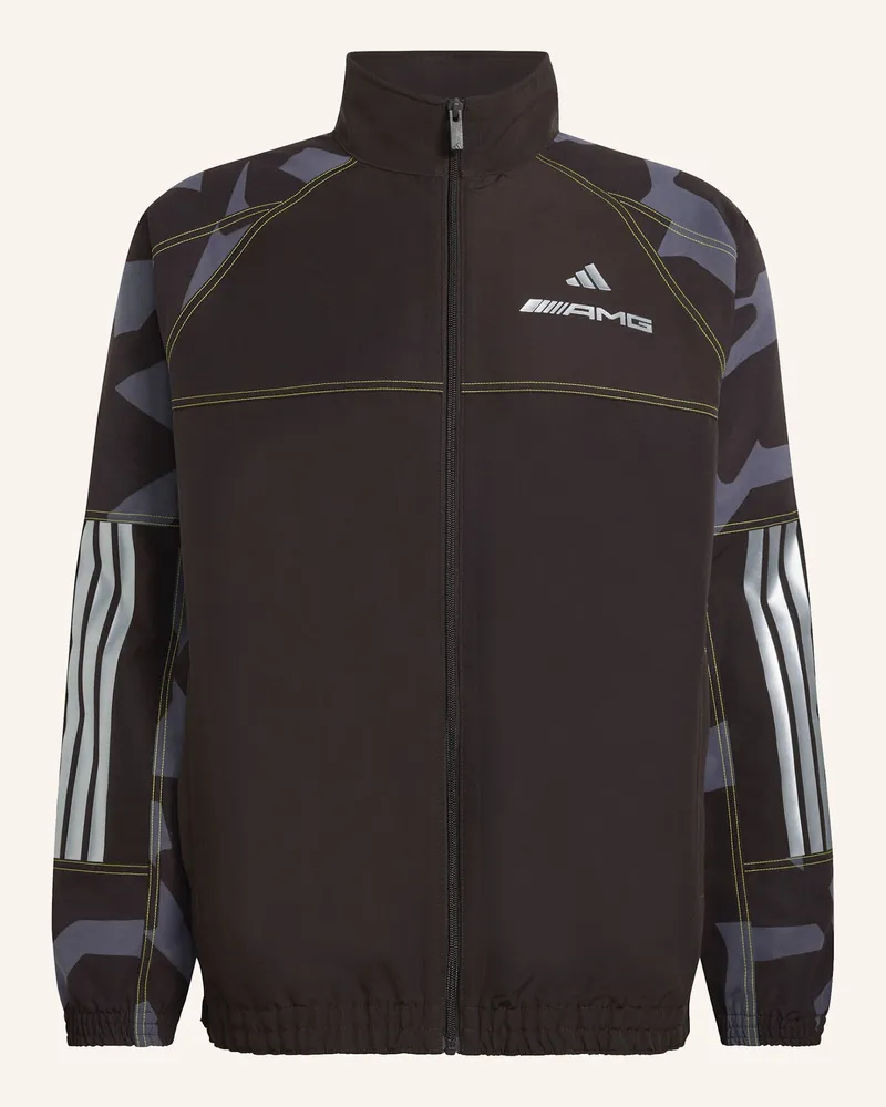 adidas Amg Camo Woven Trainingsjacke braun Braun