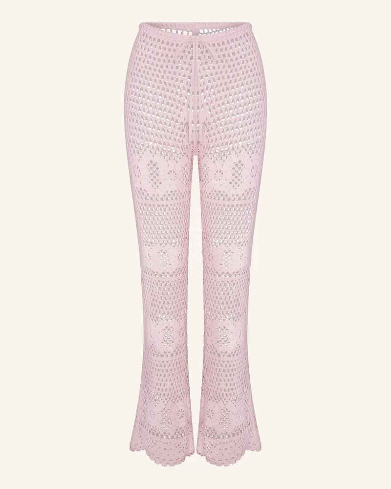 SKIMS Hose Crochet Cover-Ups pink Cbm