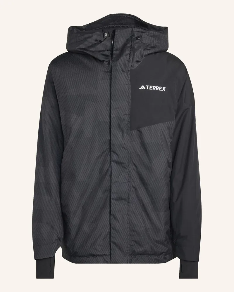 adidas TERREX MULTI 2L RAIN.RDY ISOLATIONSJACKE Schwarz
