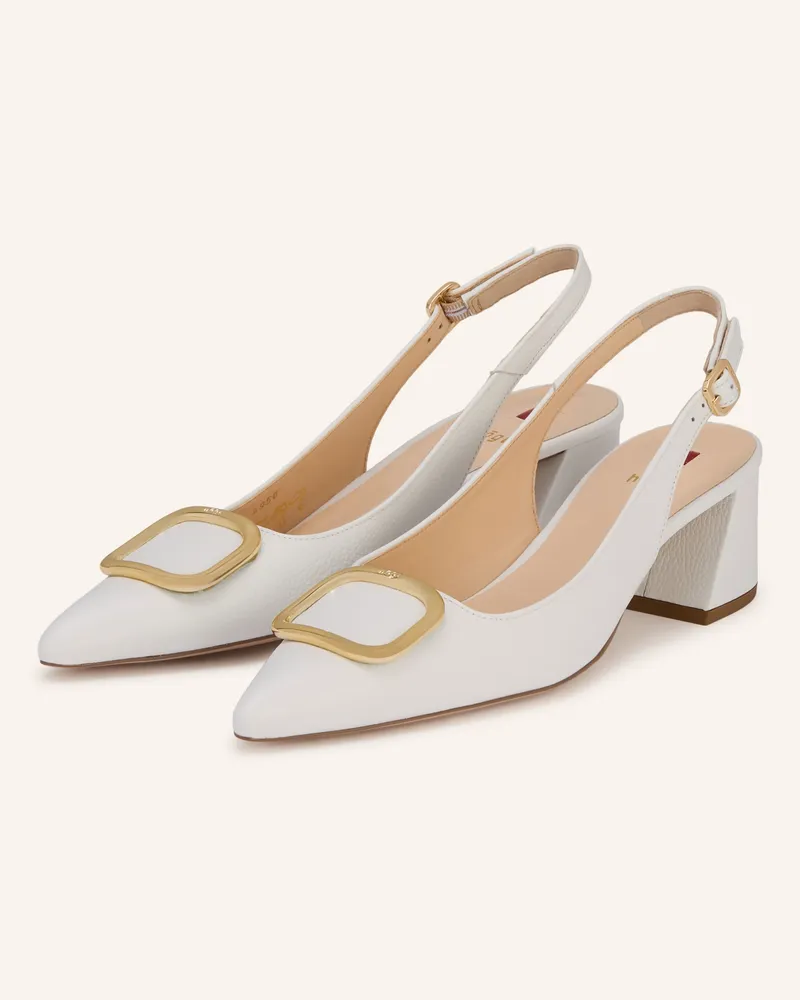 Högl Slingpumps Weiss