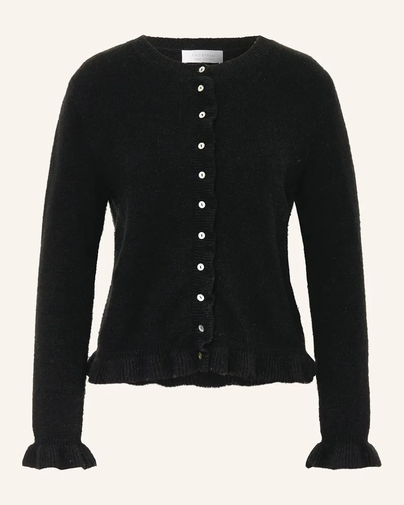 Rich&Royal Strickjacke Schwarz