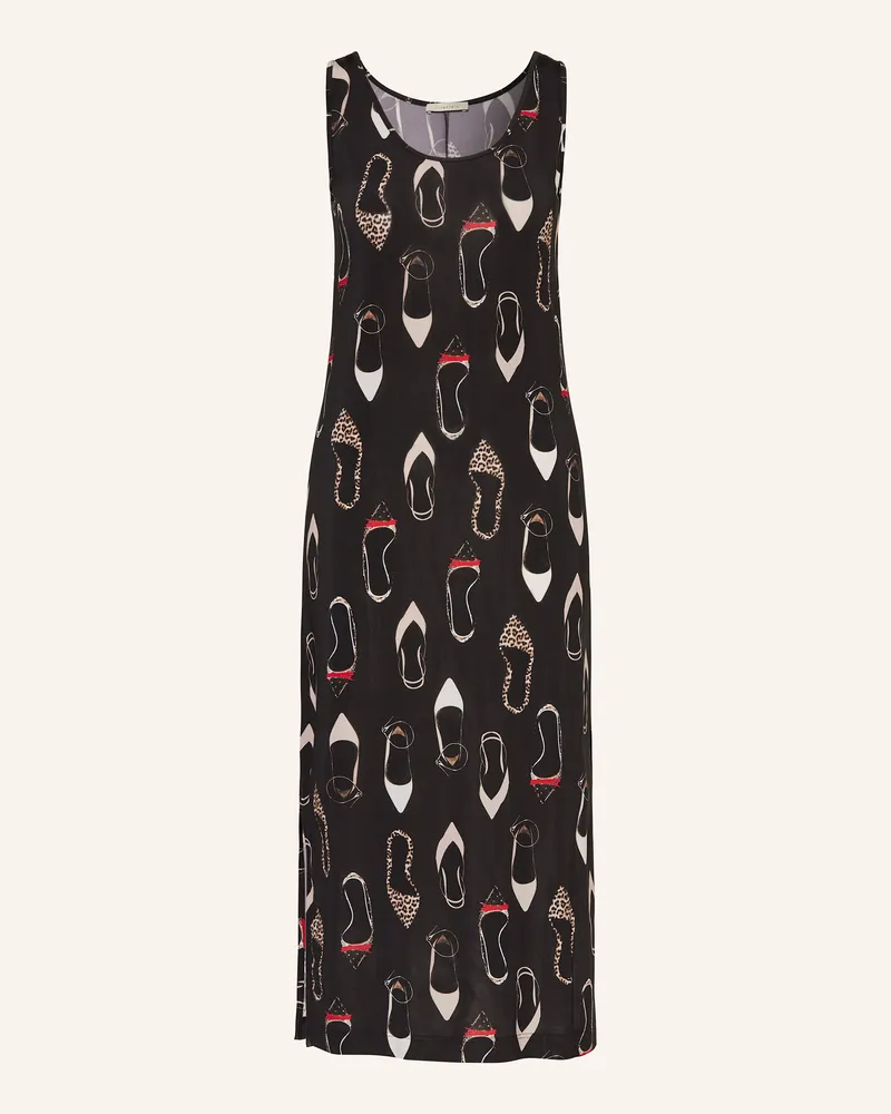 lilienfels Jerseykleid Dunkelbraun
