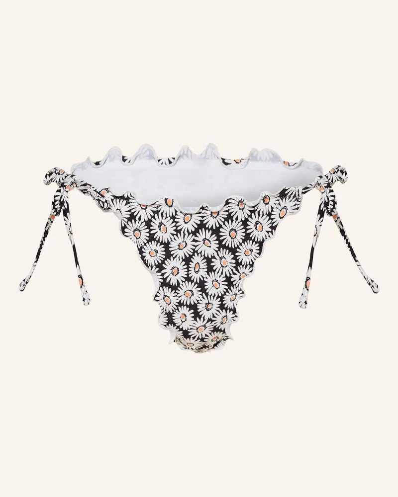 HUGO BOSS Brazilian-Bikini-Hose RUFFLE Schwarz