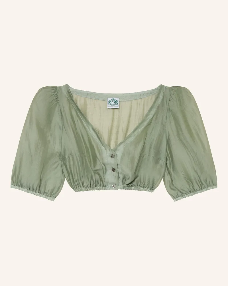 Hammerschmid Dirndlbluse Eveline gruen Hellgrün