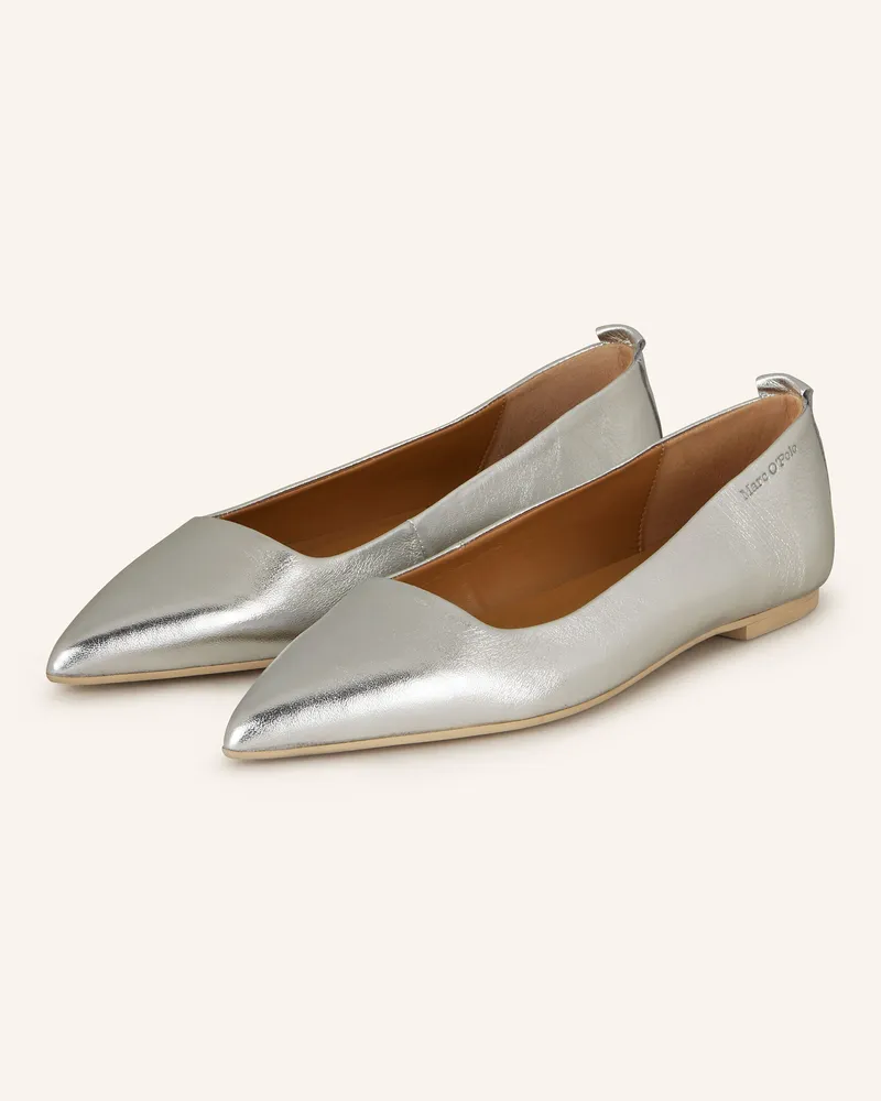 Marc O'Polo Ballerinas PAOLINA 2F Silber