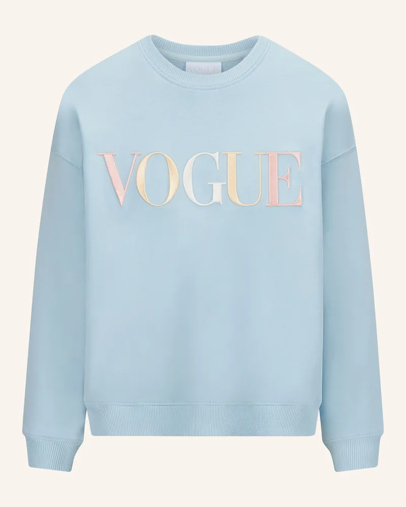 VOGUE Collection Sweatshirt Hellblau