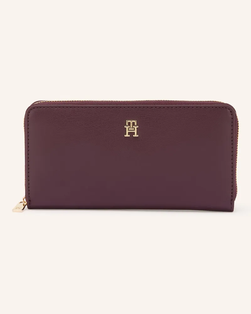 Tommy Hilfiger Geldbörse Dunkellila