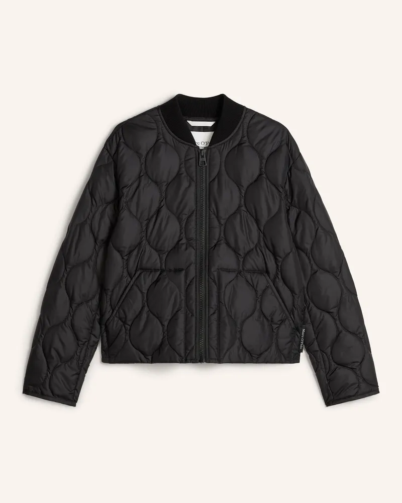 Marc O'Polo Steppjacke schwarz Schwarz