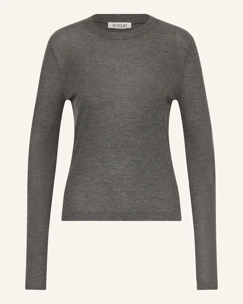 SoSUE Longsleeve Dunkelgrau
