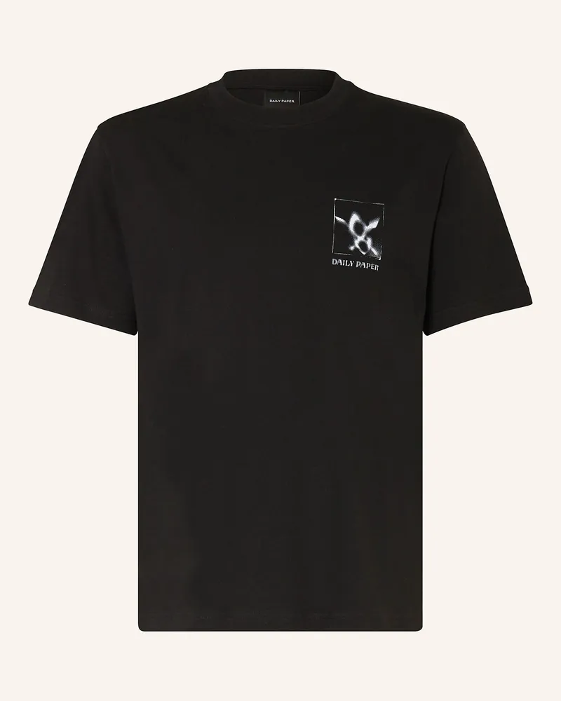 Daily Paper T-Shirt schwarz Schwarz