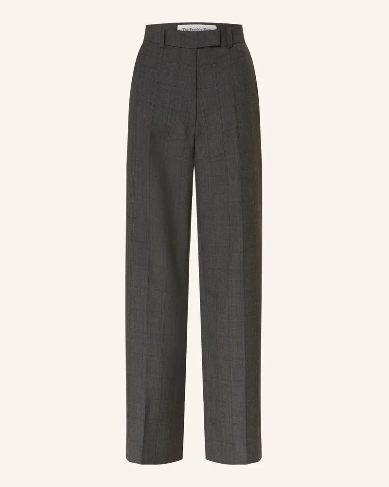 FRANKIE Shop Marlenehose Brickell grau Dunkelgrau