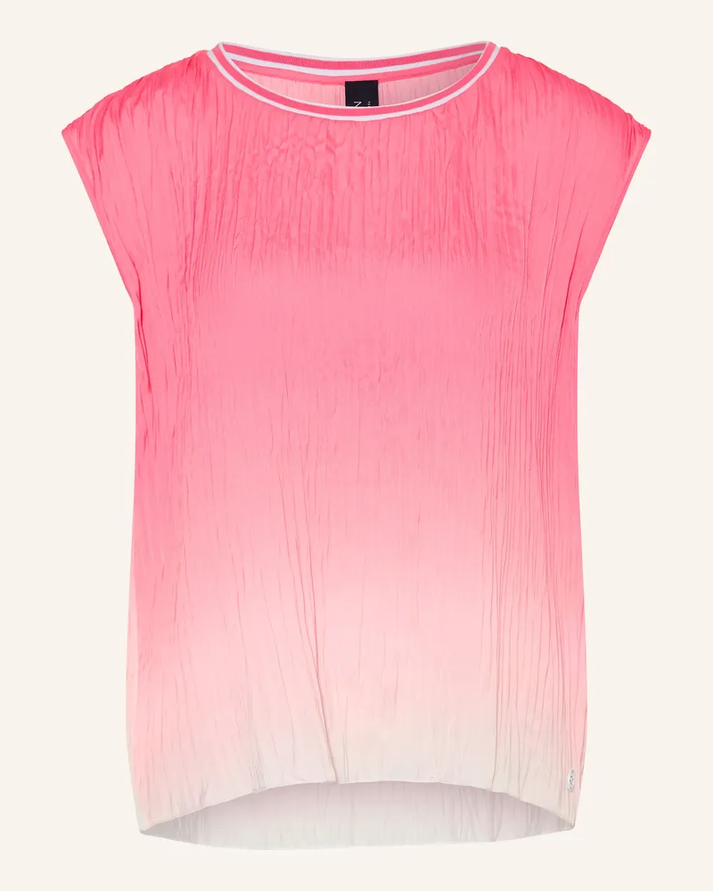 Marc Cain Blusentop Mit Plissees pink 246