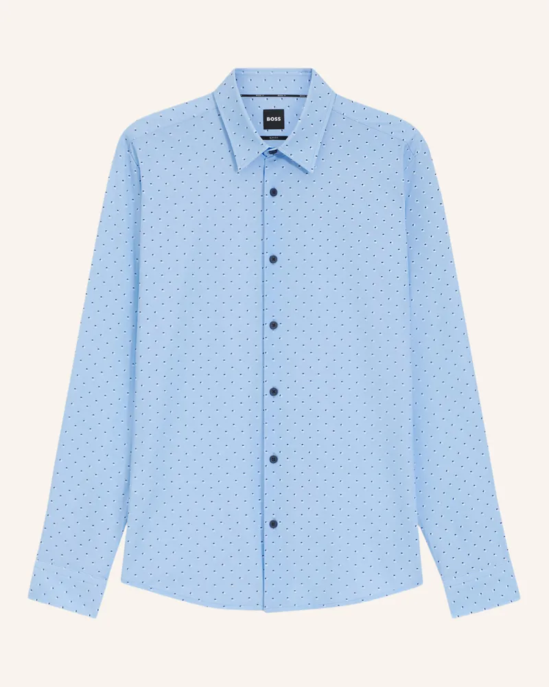HUGO BOSS Casual Hemd P-ROAN-KENT-C1-233 Slim Fit Hellblau