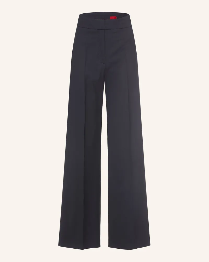 HUGO BOSS Marlenehose Himia blau Dunkelblau