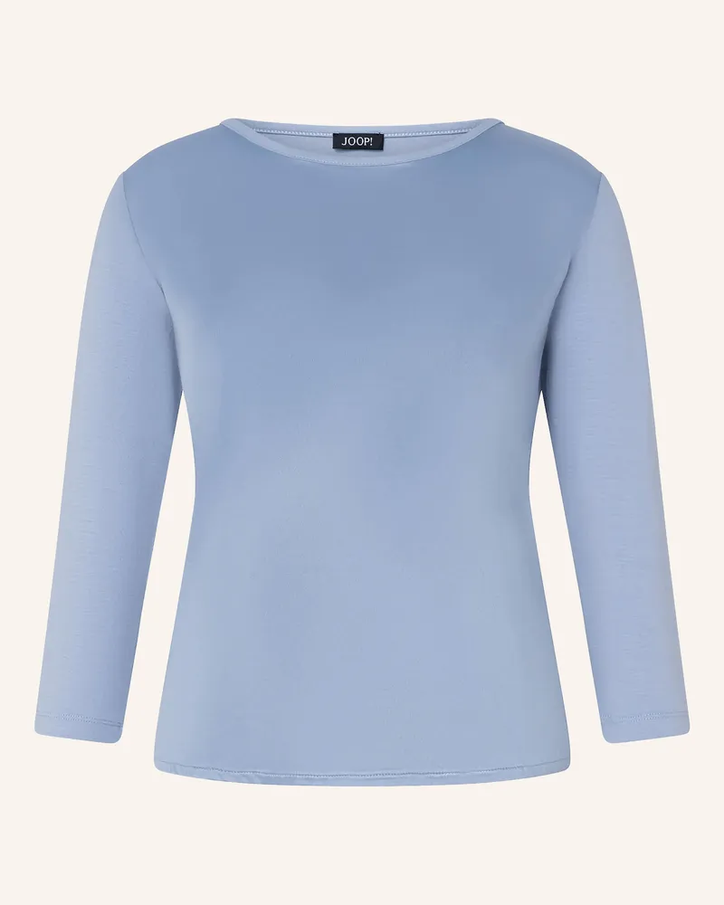 JOOP! Shirt Tamina Im Materialmix Mit 3/4-Arm blau Hellblau