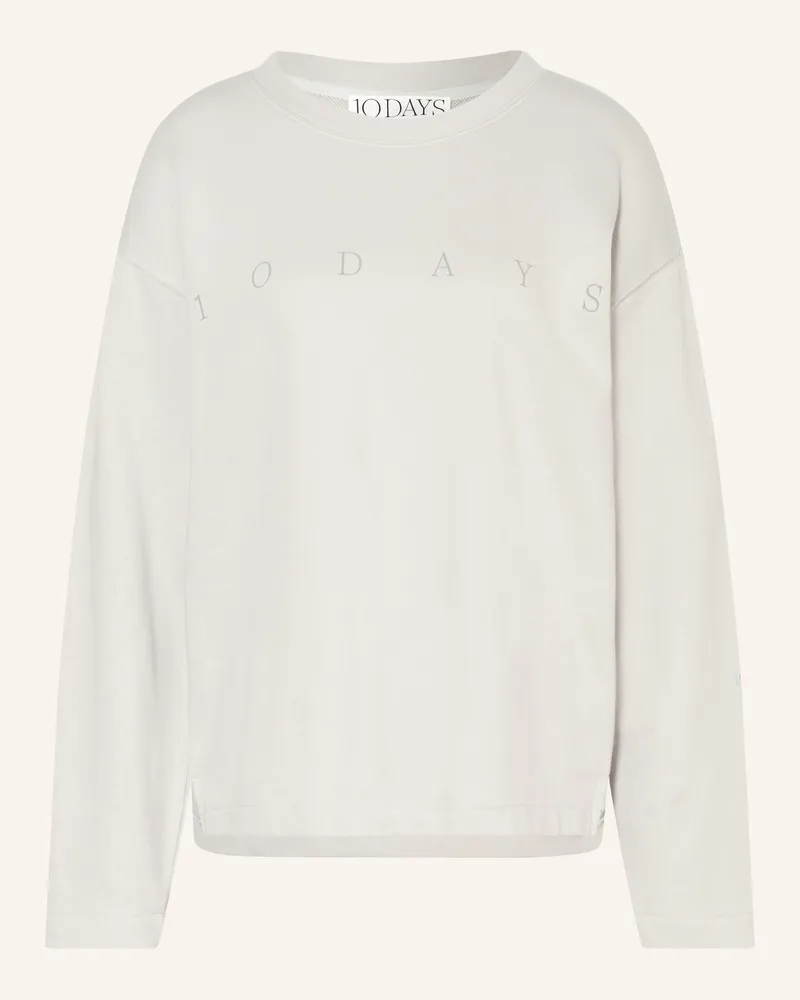 10Days Sweatshirt blau Hellgrau