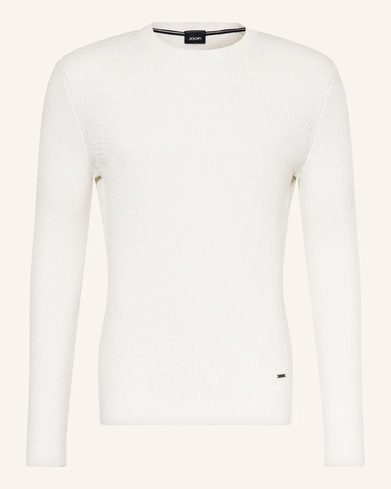 JOOP! Pullover Widoro beige Weiss