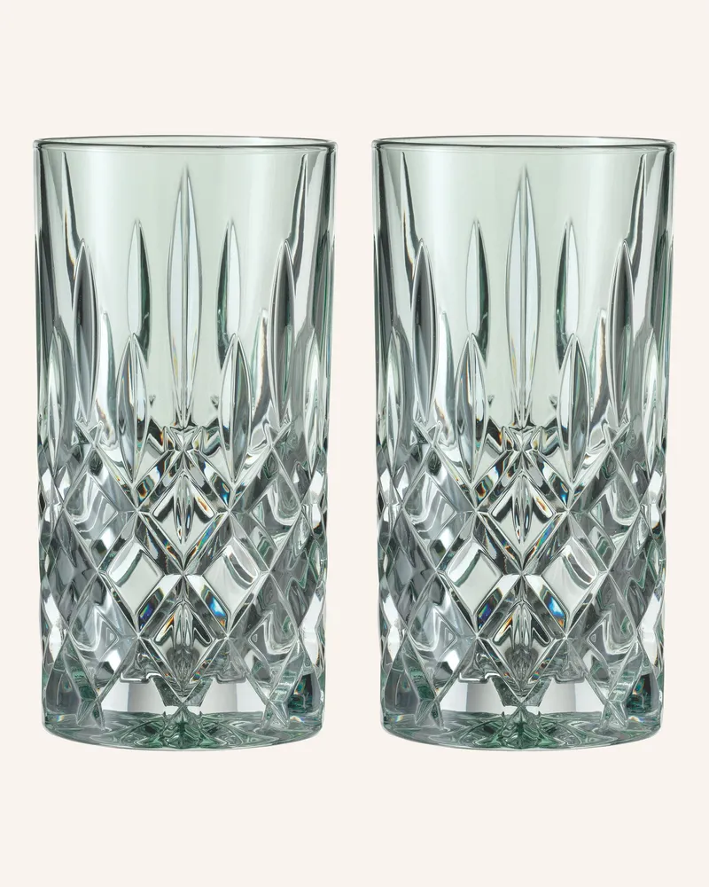 Nachtmann 2er-Set Longdrinkgläser Noblesse blau Mint