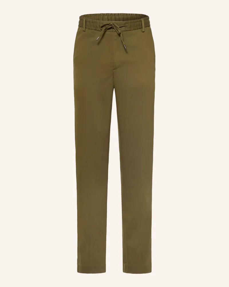 HUGO BOSS Chino Kane Modern Regular Fit gruen Oliv
