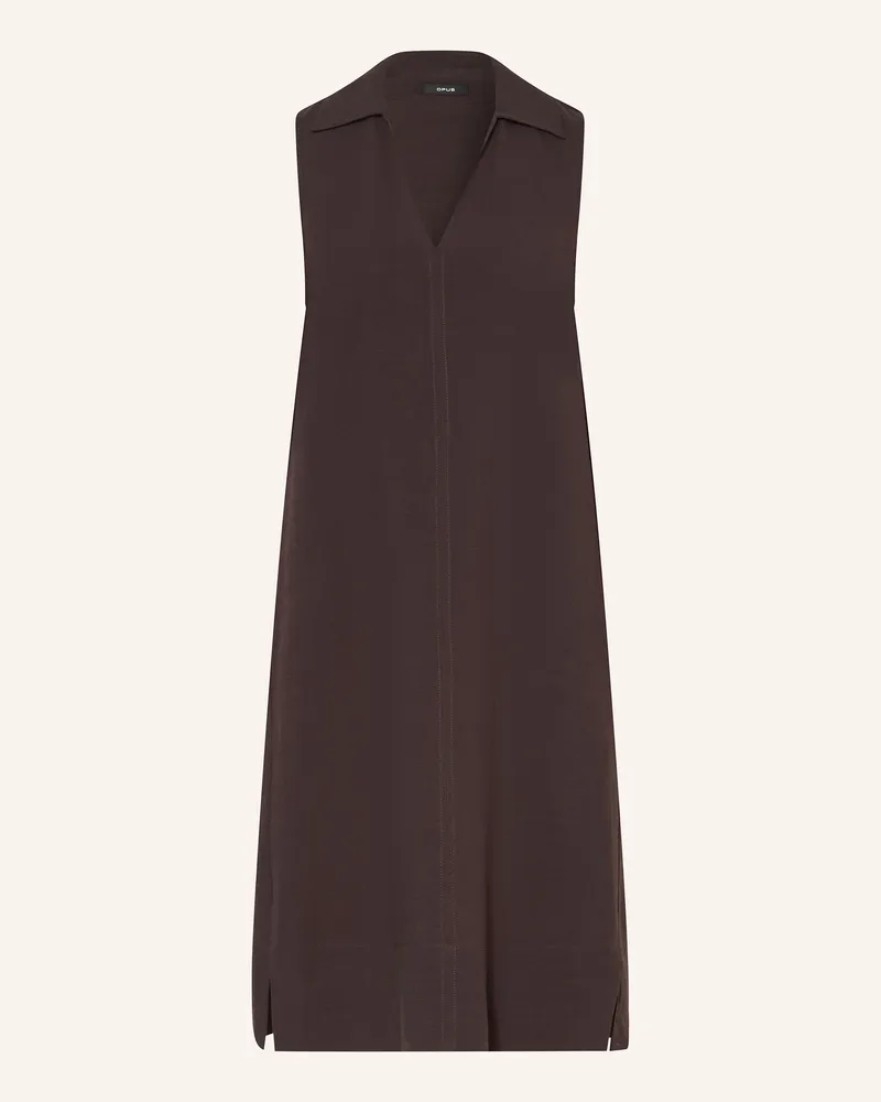 OPUS Kleid WIKA Dunkelbraun