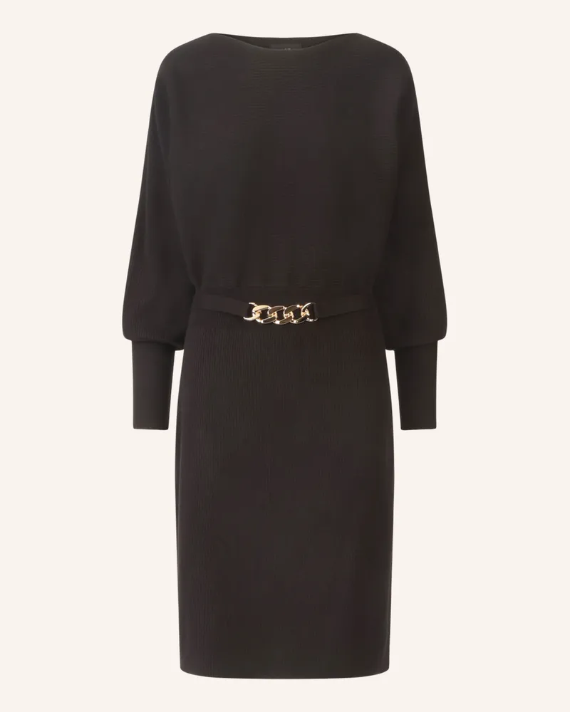 Apart Strickkleid Schwarz