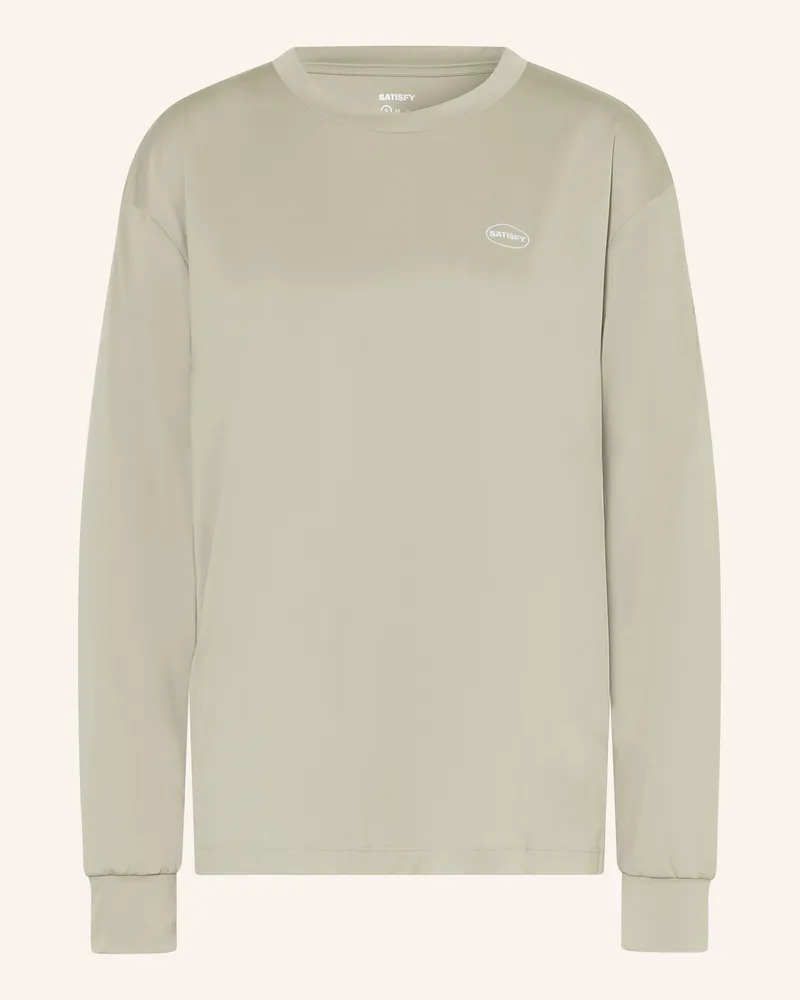 Satisfy Laufshirt Auralite™ gruen Hellgrün
