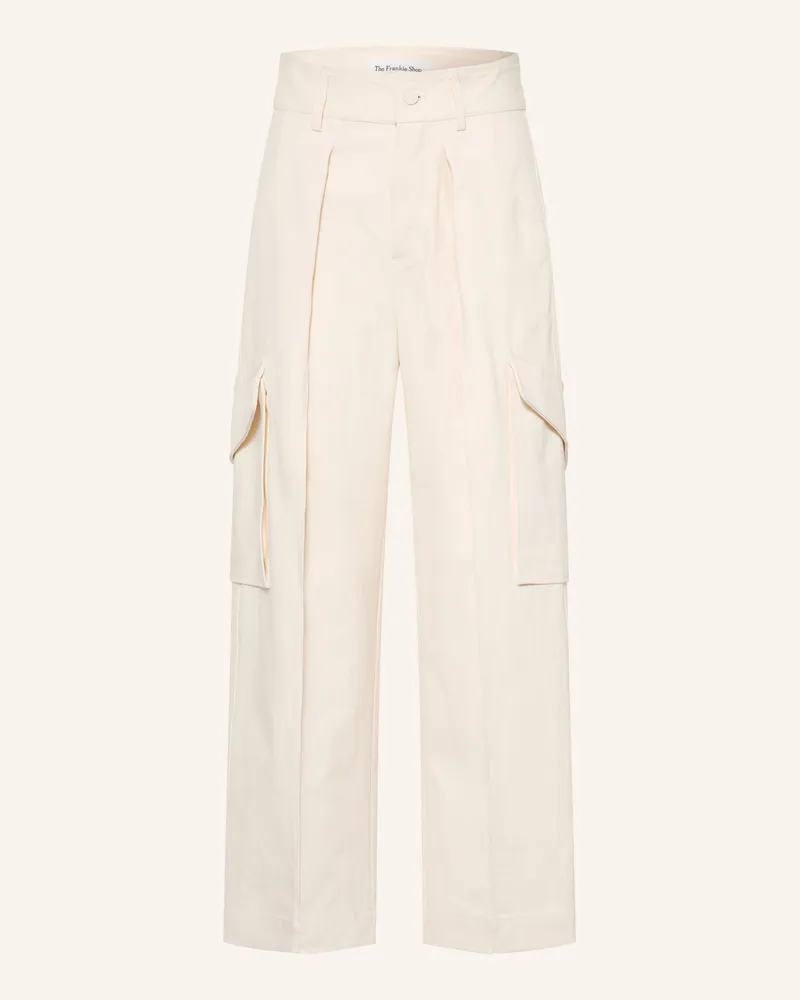 FRANKIE Shop Cargojeans Oslo beige Creme