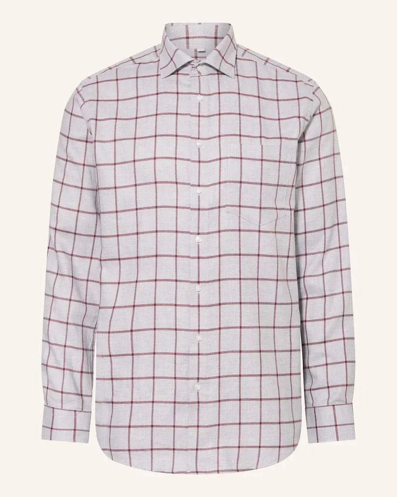 Seidensticker Hemd Regular Fit grau Hellgrau