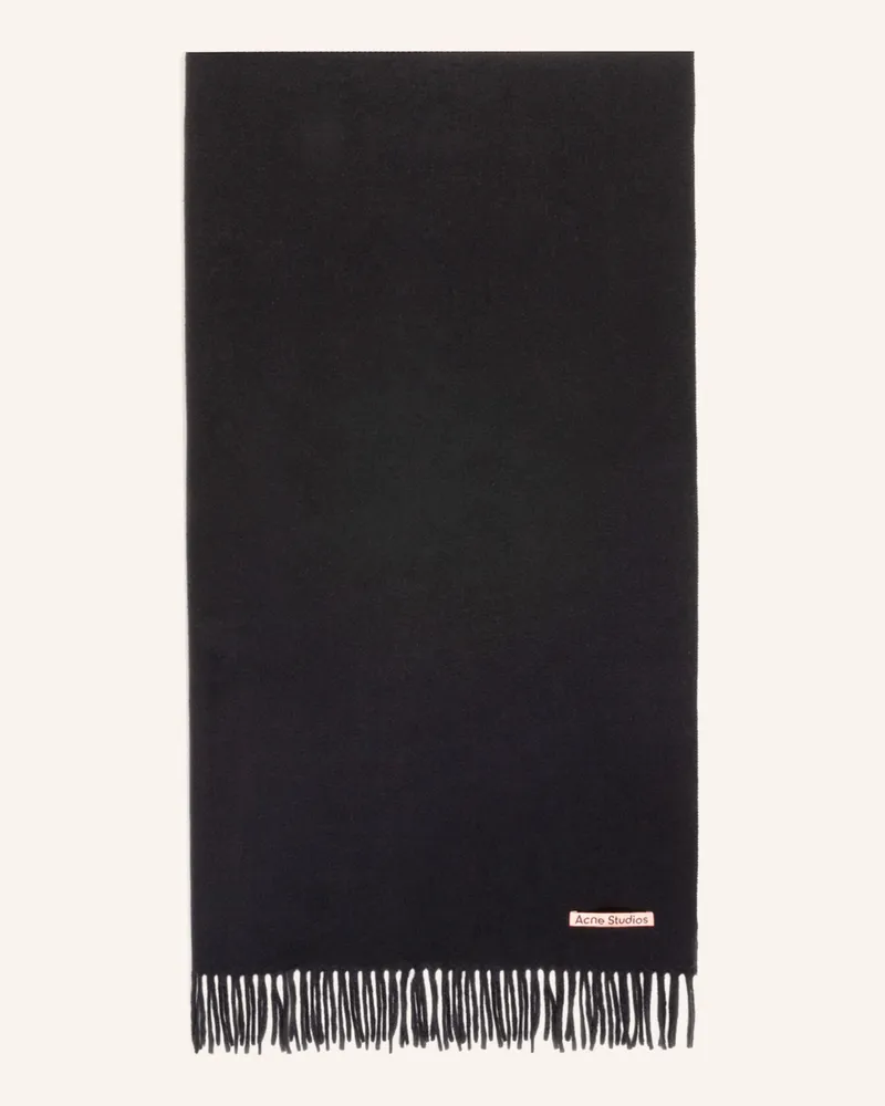 Acne Studios Schal Schwarz