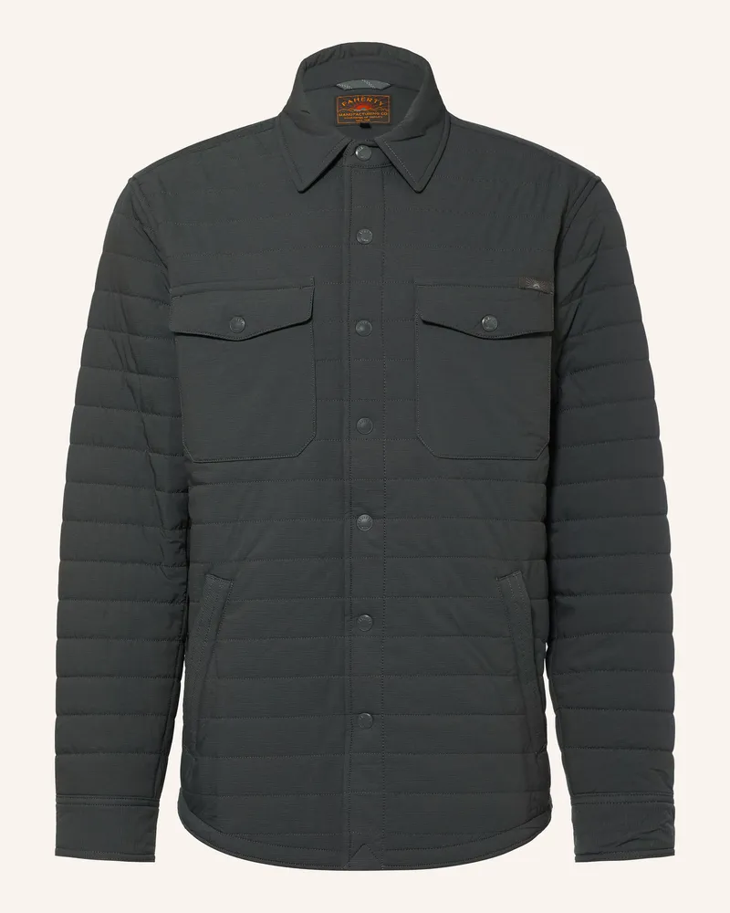Faherty Steppjacke Horizon grau Dunkelgrau