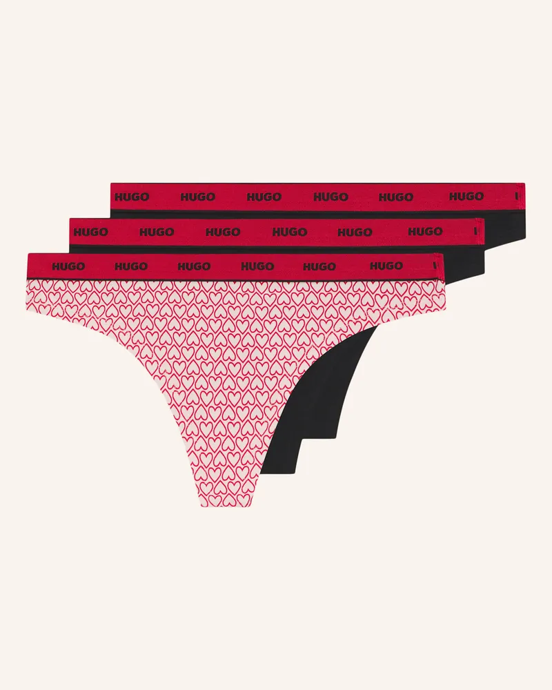 HUGO BOSS Slip TRIPLET THONG DESIGN Rosa